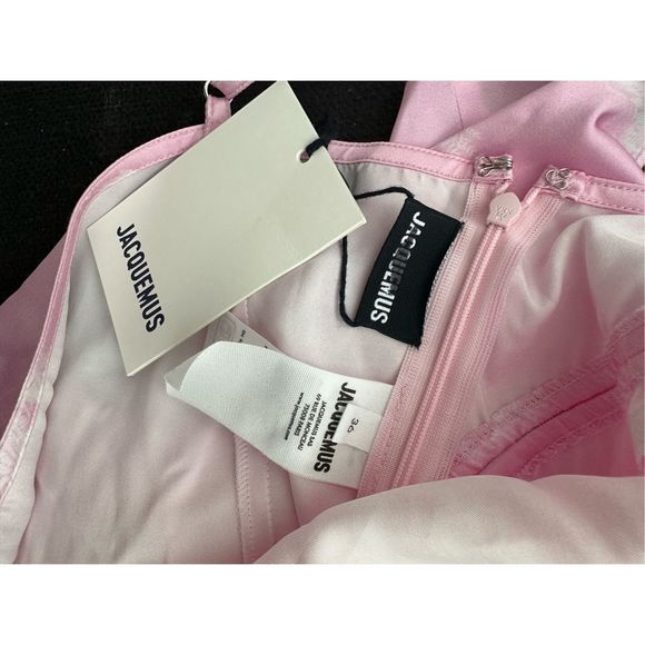 Jacquemus La Mini Robe Chouchou satin mini dress - Picture 10 of 10